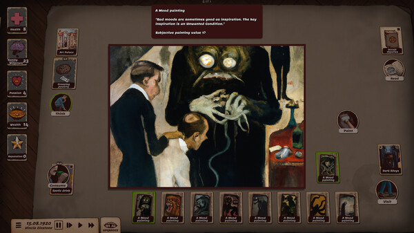 Screenshot z Artist Life Simulator