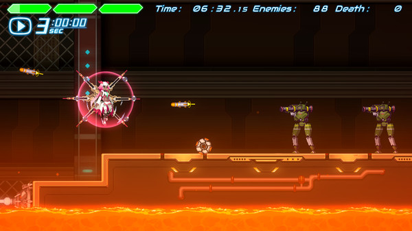 Screenshot z COGEN: Sword of Rewind - Additional Story ＆ Playable Character: Akasha ⁄ COGEN: 大鳥こはくと刻の剣 - 追加シナリオ＆プレイ可能キャラクター：アーカーシャ編