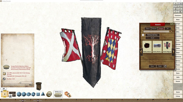Fantasy Grounds - Fantasy Grounds Decal Art Pack