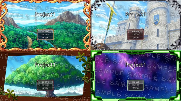 RPG Maker MV - Krachware User Interface Material Variety Pack