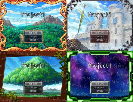RPG Maker MZ - Krachware User Interface Material Variety Pack