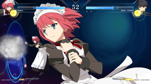Screenshot z MELTY BLOOD: TYPE LUMINA - Hisui Round Announcements
