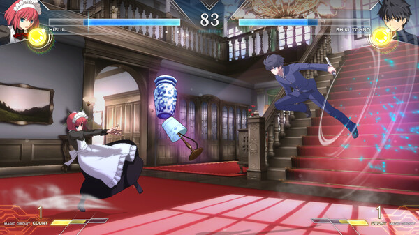 Screenshot z MELTY BLOOD: TYPE LUMINA - Hisui Round Announcements