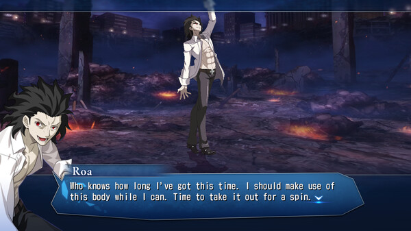 Screenshot z MELTY BLOOD: TYPE LUMINA - Roa Round Announcements