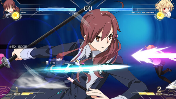 Screenshot z MELTY BLOOD: TYPE LUMINA - Noel Round Announcements