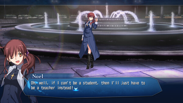 Screenshot z MELTY BLOOD: TYPE LUMINA - Noel Round Announcements