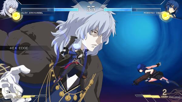 Screenshot z MELTY BLOOD: TYPE LUMINA - Vlov Round Announcements