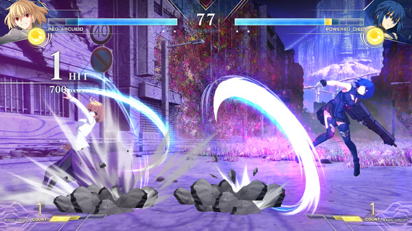 MELTY BLOOD: TYPE LUMINA - Red Arcueid Round Announcements