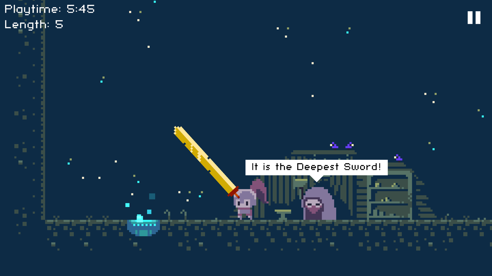 #8. Deepest Sword (Steam) 由: Cosmic Adventure Squad