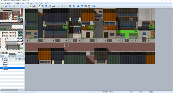 RPG Maker MZ - DorapixelMapChips - Modern JP