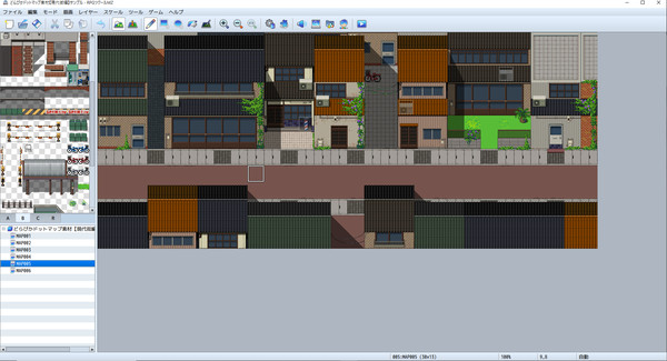KHAiHOM.com - RPG Maker MZ - DorapixelMapChips - Modern JP
