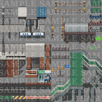 RPG Maker MZ - DorapixelMapChips - Modern JP