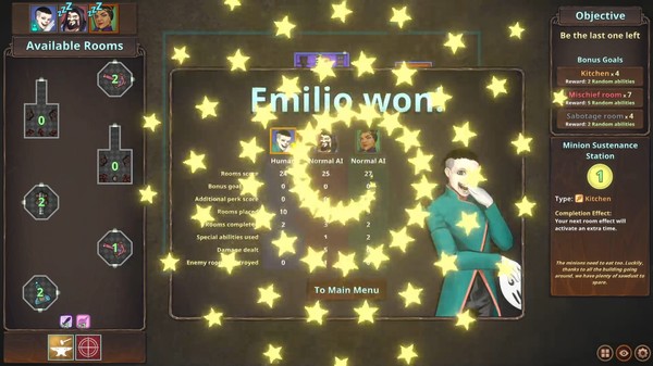 Screenshot z Chambers of Devious Design