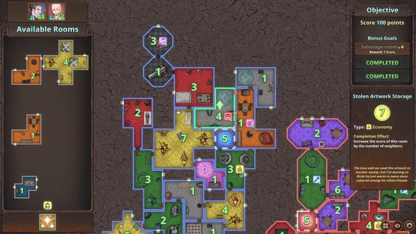 Screenshot z Chambers of Devious Design
