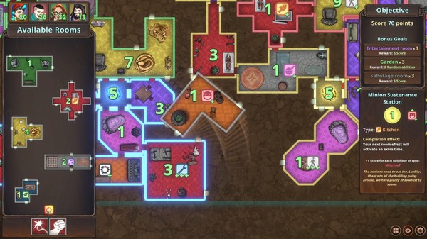 Screenshot z Chambers of Devious Design