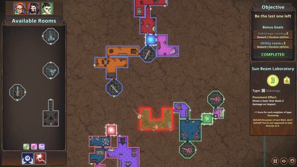 Screenshot z Chambers of Devious Design