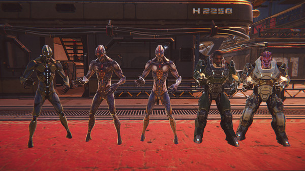 Sci-fi characters for Clip maker