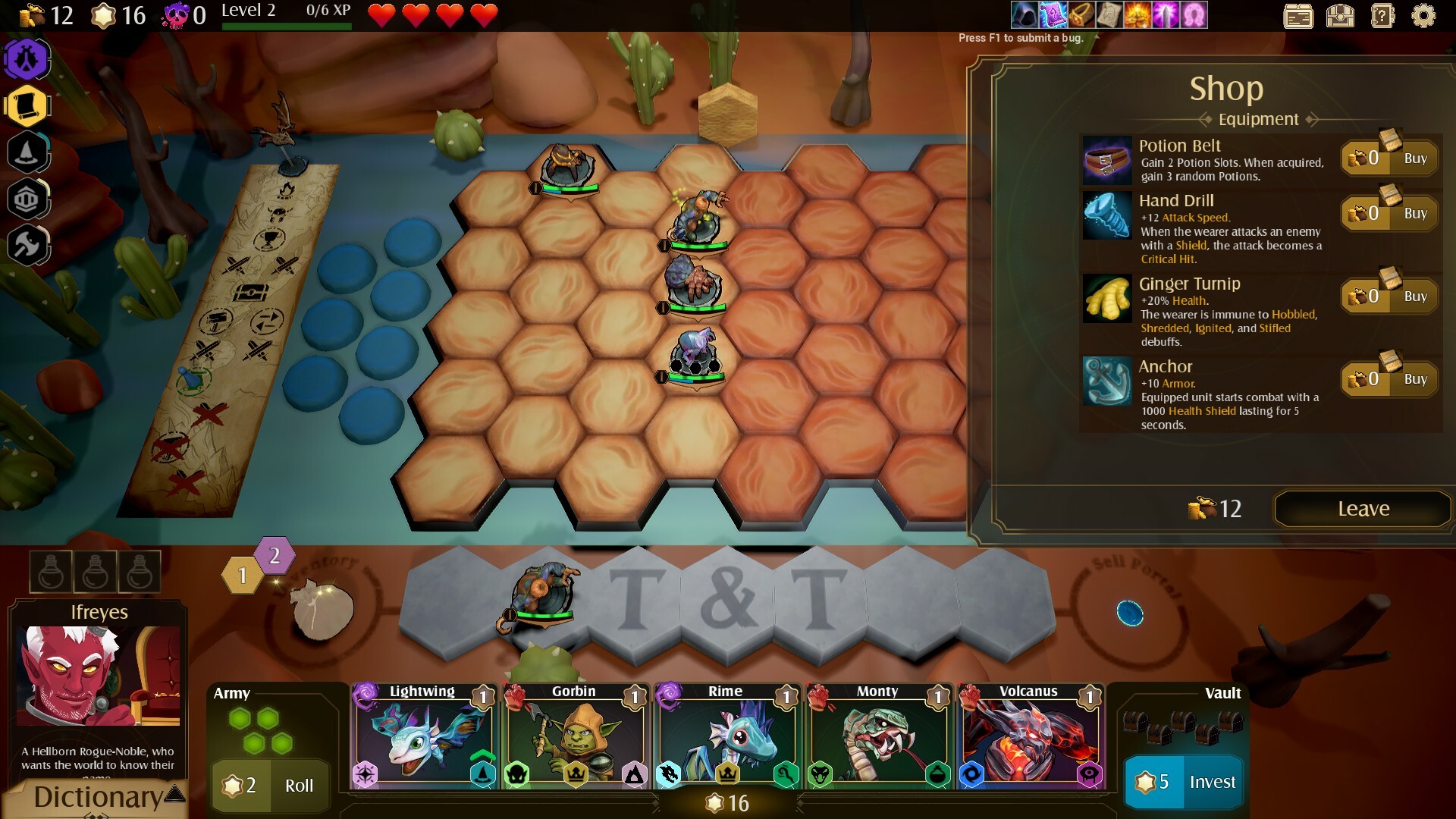 Screenshot de Tales and Tactics