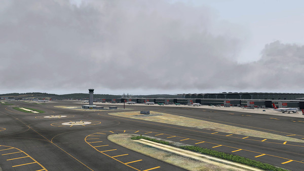 Screenshot z X-Plane 11 - Add-on: Aerosoft - Airport Istanbul