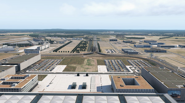 Screenshot z X-Plane 11 - Add-on: Aerosoft - Airport Berlin Brandenburg V2