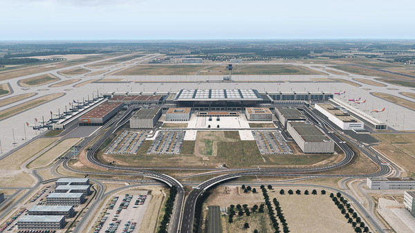 Screenshot z X-Plane 11 - Add-on: Aerosoft - Airport Berlin Brandenburg V2