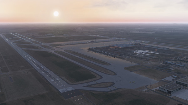 Screenshot z X-Plane 11 - Add-on: Aerosoft - Airport Berlin Brandenburg V2
