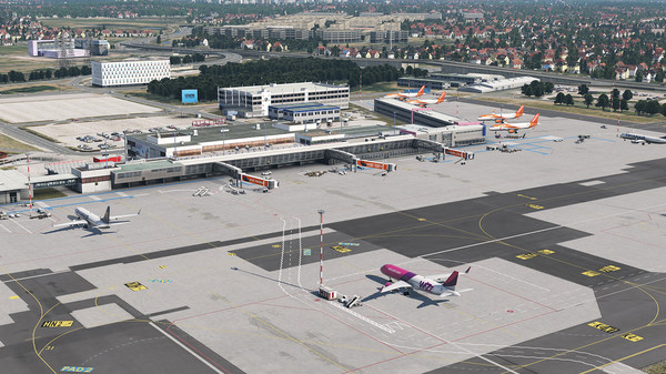 X-Plane 11 - Add-on: Aerosoft - Airport Berlin Brandenburg V2 — скриншот 22