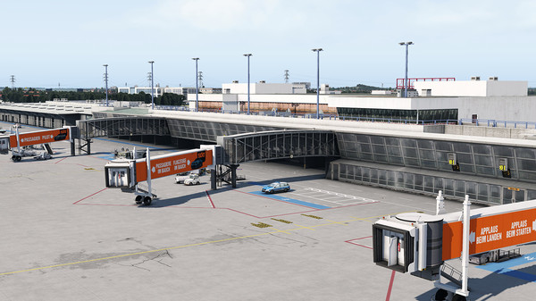 Screenshot z X-Plane 11 - Add-on: Aerosoft - Airport Berlin Brandenburg V2