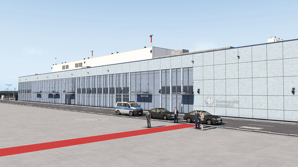 Screenshot z X-Plane 11 - Add-on: Aerosoft - Airport Berlin Brandenburg V2