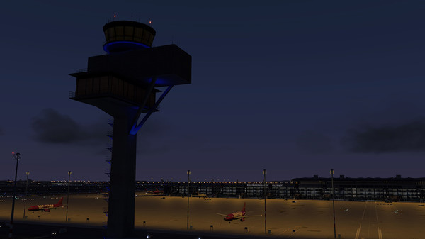 Screenshot z X-Plane 11 - Add-on: Aerosoft - Airport Berlin Brandenburg V2
