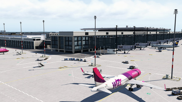 Screenshot z X-Plane 11 - Add-on: Aerosoft - Airport Berlin Brandenburg V2