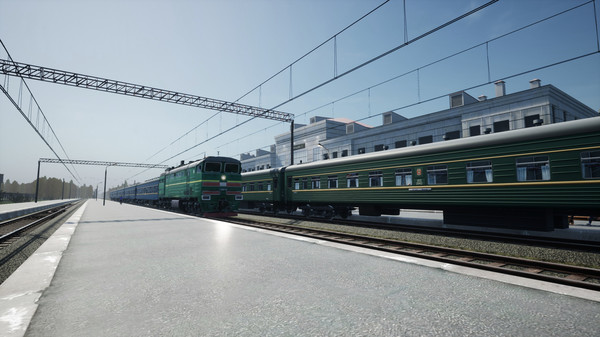 Screenshot z Train Travel Simulator