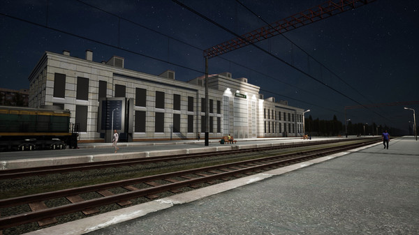 Screenshot z Train Travel Simulator