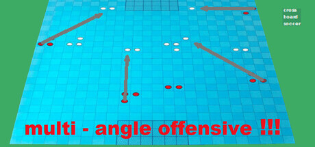 multi-angle offensive !!!  ( cross board soccer )