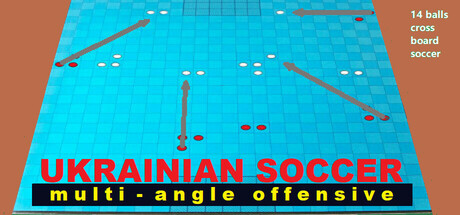 Ukrainian Soccer  ( multi-angle offensive ) 14 balls !!!
