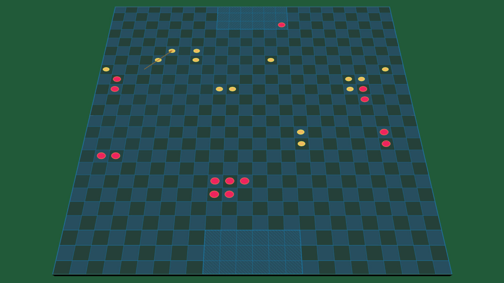 Ukrainian Soccer  ( any two points directed towards the net can score ) screenshot 3