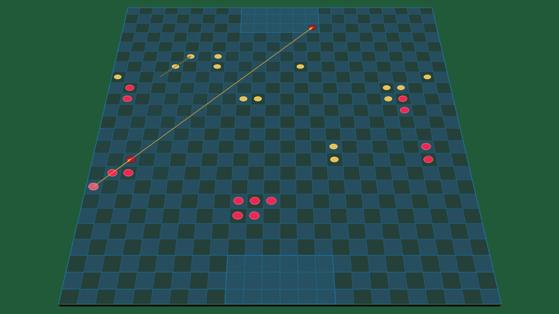 Ukrainian Soccer  ( any two points directed towards the net can score ) screenshot 2