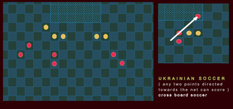 Ukrainian Soccer  ( any two points directed towards the net can score )の作品画像