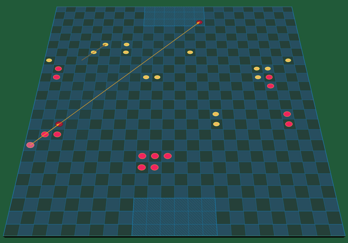 Ukrainian Soccer  ( any two points directed towards the net can score ) screenshot #2