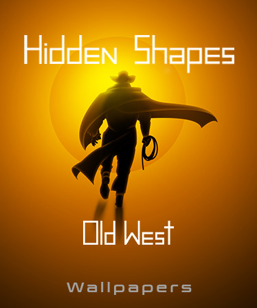 Hidden Shapes Old West - Wallpapers