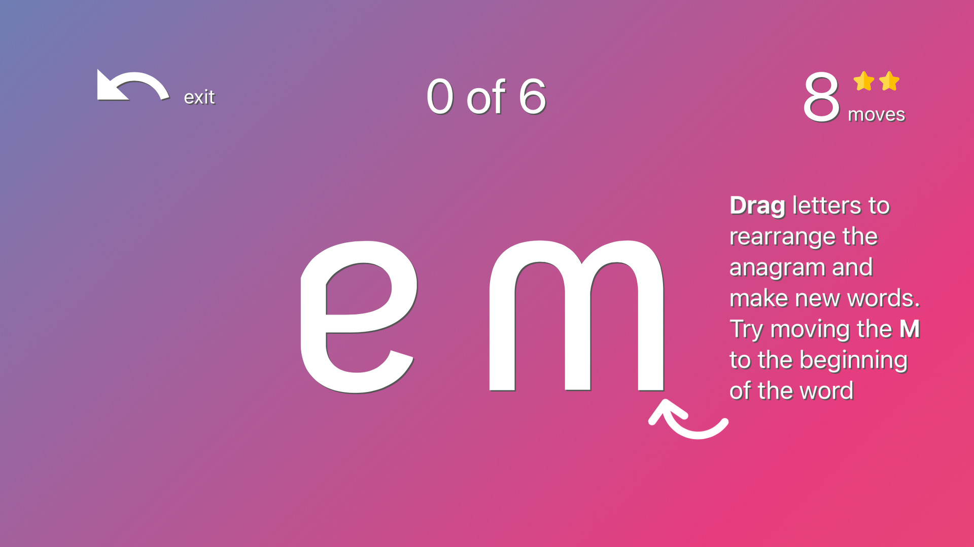 #2. Anagraphs: An Anagram Game With a Twist (Steam) 由: Cinq-Mars Media