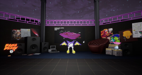 Screenshot z DAMA GALLERIA