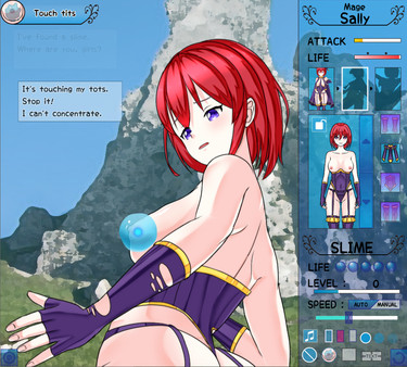 Screenshot z Slime VS. Female Hero Party