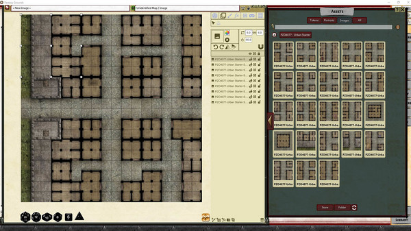 Fantasy Grounds - Pathfinder RPG - Urban Starter Set