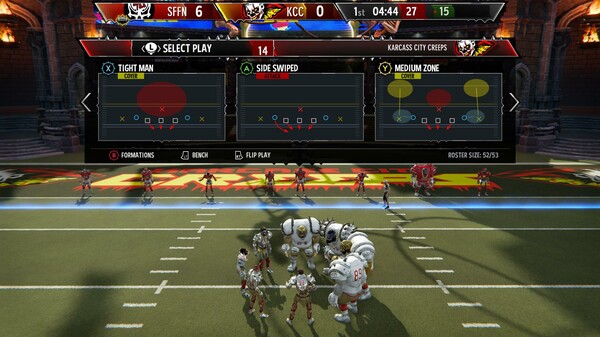 Screenshot z Mutant Football League 2