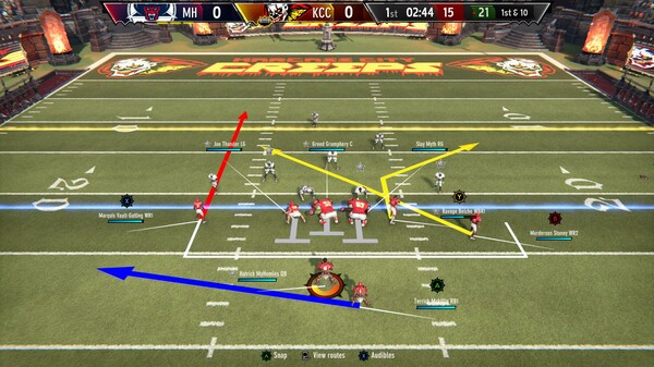 Screenshot z Mutant Football League 2