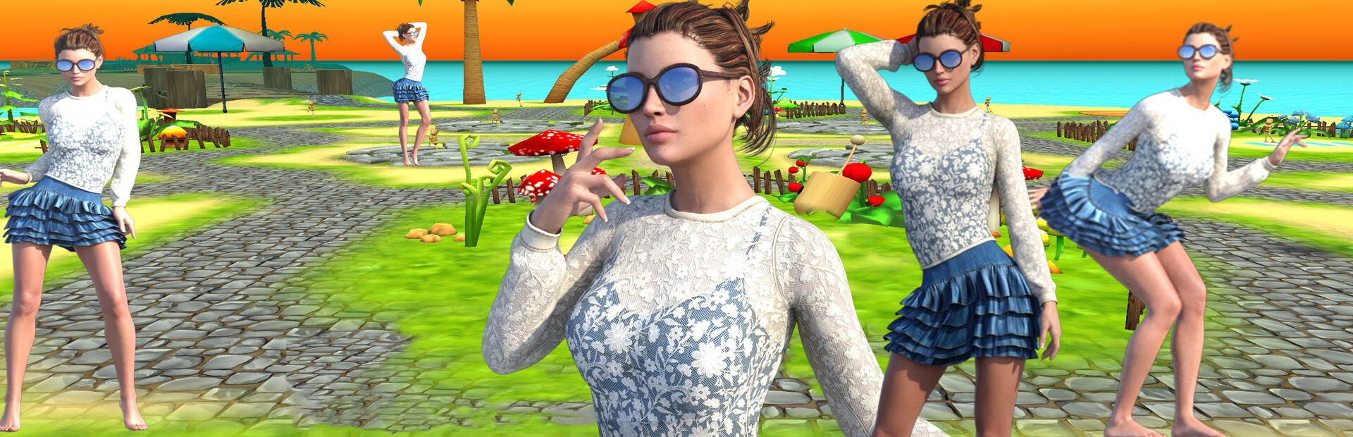 Virtual ULTIMATE Beach Dancer [HD+]