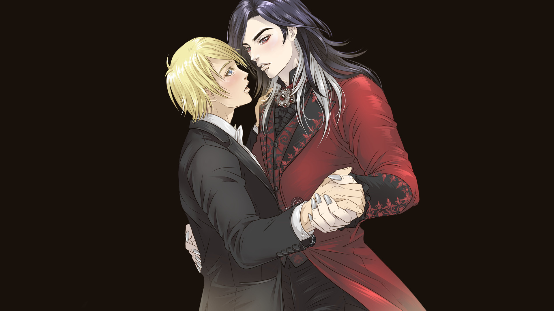 Vampire Slave 1: A Yaoi Visual Novel screenshot 4