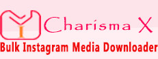Charisma X: Bulk Instagram Media Downloader