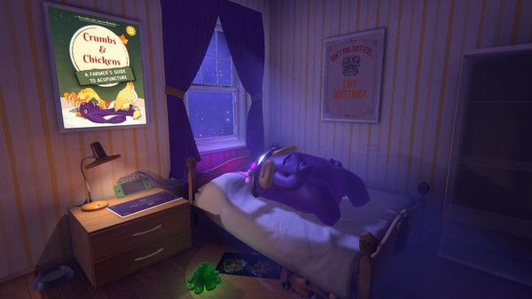 Screenshot of Neebota: Zeebo's Awakening gameplay showing in-action mechanics